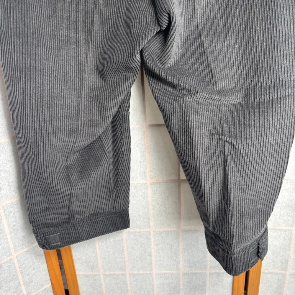 VTG‎ LL Bean Teska Comfort Cord Wool Blend Trouser Gray Hunting Pant Eng 33x19